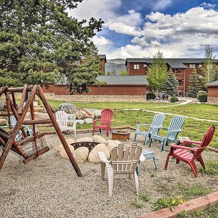 Mountain-View Condo With Deck Walk To Grand Lake Exterior foto